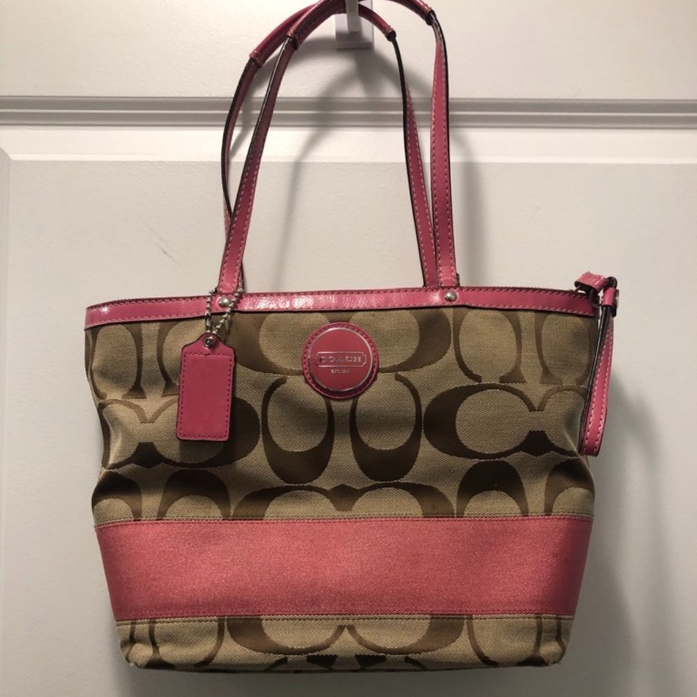 Pink Coach Bag